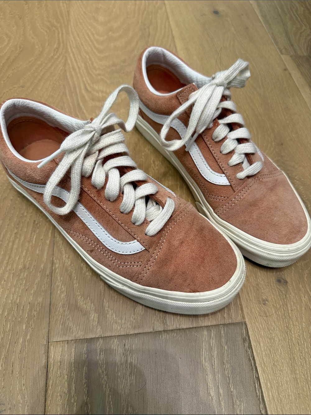 Vans Pink Suede Sneakers 7.5